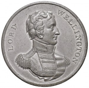 Arthur Wellesley (1769-1852) Undated medal in honor of the...