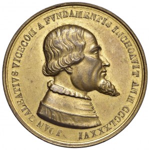 Gian Galeazzo Sforza (1469-1494) Médaille 1886 500e anniversaire ...