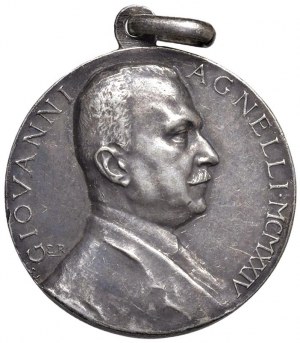 Giovanni Agnelli (1866-1945) Medal 1924 XXV years of founding...