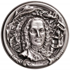 Giuseppe Domenico Scarlatti (1685-1757) Medal 1985 Bicent...