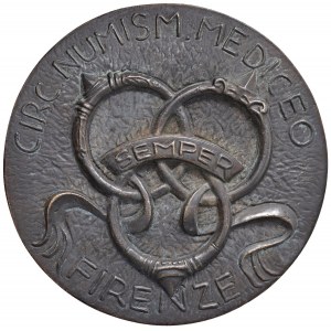 Cosimo de' Medici the Elder (1389-1464) Médaille en fonte ...