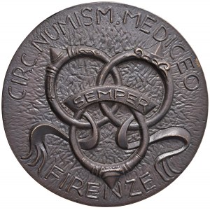 Cosimo de' Medici the Elder (1389-1464) Médaille en fonte ...