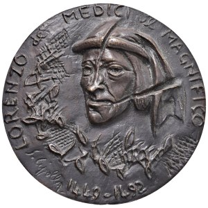 Lorenzo dè Medici (1449-1492) Litá medaile - Opus: S....