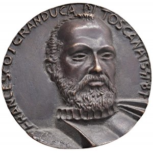 Francesco I de' Medici (1541-1587) Medaglia da fusione - Opu...