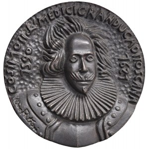 Cosimo II de' Medici (1590-1621) Médaille en fonte - Opus : ...
