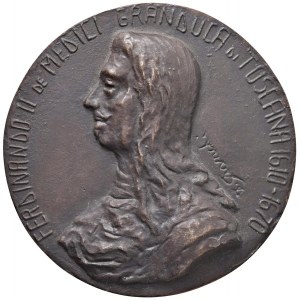 Ferdinando II de' Medici (1610-1670) Medaglia da fusione - O...
