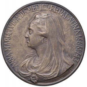 Anna Maria Luisa dè Medici (1667-1743) ) Medaglia da fusione...