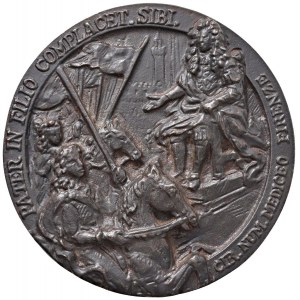 Gian Gastone Dè Medici (1671-1737) Médaille de fonte - Opu...