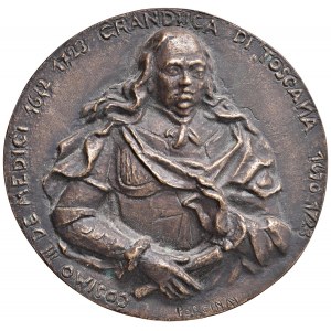 Cosimo III de' Medici (1670-1723) Médaille en fonte - Opus :...