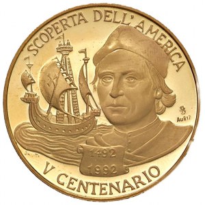 GENOA Medaile Kryštofa Kolumba (1451-1506) Expozice 1992