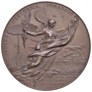 MILAN Medal 1895 Inauguration of the Monument in memory ...