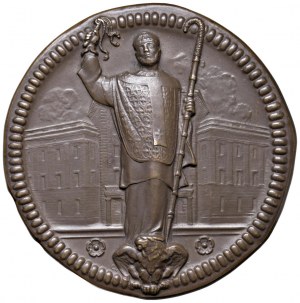 MILAN Medal 1896 Banco Ambrosiano, in its founding year...