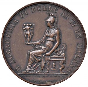 MILAN Medal without date Royal Academy of Fine Arts of ...