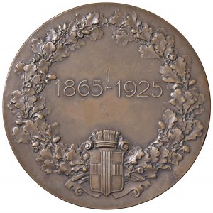 MILAN Médaille 1925 Banca Popolare di Milano, Soixantième ...