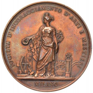 MILAN Medal Society of Encouragement of Arts and Crafts...
