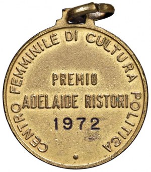 ROME Medal 1972 Women's Center for Political Culture - Op...