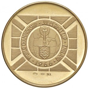 ENGLAND Medaile 1966 - AU (g 7,00 - tit. 900 - Ø 23 mm)...
