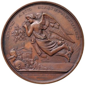 IRELAND Dublin medal struck 1865 International Exhibition...