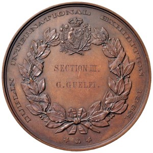 IRELAND Dublin medal struck 1865 International Exhibition...