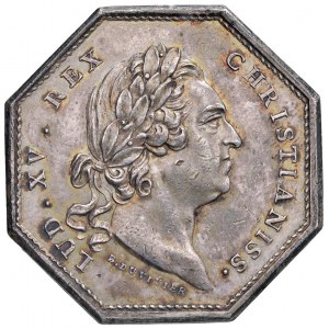 FRANCE Louis XV (1710-1774) Jeton 1773 Pour les invalides de la...