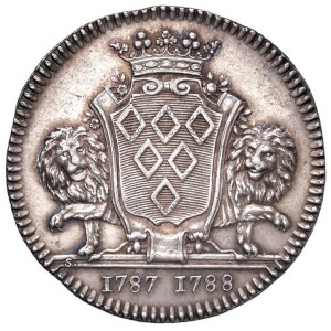 FRANCIA Gettone 1787-1788 De la Mairie de M. Richard de la P...