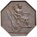 FRANCE Token 1809 Louis XVIII, FIDUX ET VELOX - Opus: Dro...