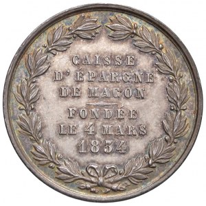 FRANCE Jeton 1834 Savings Bank of Macon fondée en 1834 ...