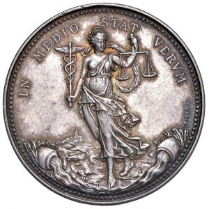 FRANCIA Gettone 1866 Corso Ufficiale di mercanzia, Libertè d...