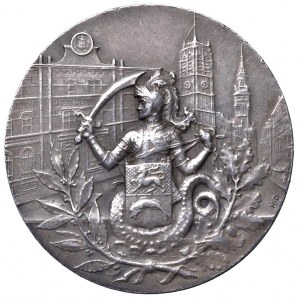 FRANCIE Medaile po roce 1880 Savings Bank of Du...