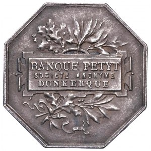 FRANCE Token sans date Banque Petyt société anonyme Dunke...