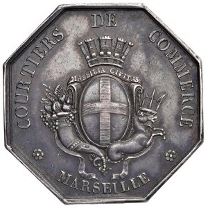 FRANCE Jeton sans date Tribunal de Commerce de Marseille -...