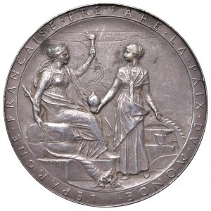 FRANCE Médaille 1869 Ouverture du canal de Suez au grand navire