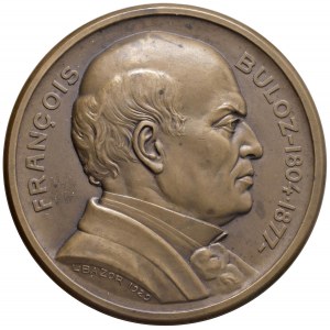 FRANCIA Medaglia di massimo modulo 1929 Francois Buloz, la r...