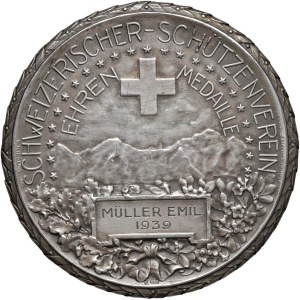 SWITZERLAND. Lucerne - 1939 medal for the Marksmanship Club...