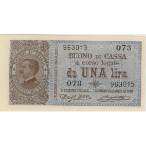 Bons d'échange Lira 21/09/1914 Victor Emmanuel III - Gig. ...