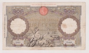 BANK OF ITALY 100 Lire Roma Guerriera (B.I.) ze dne 23. 8. 1943...