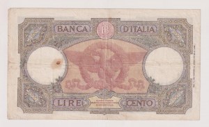 BANK OF ITALY 100 Lire Roma Guerriera (B.I.) ze dne 23. 8. 1943...