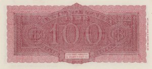 BANK OF ITALY 100 Lire 10/12/1944 Italy turrita - Gig. BI ...