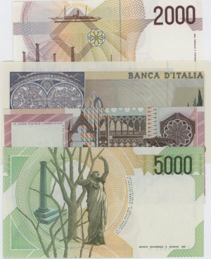 BANK OF ITALY 5,000 Lira Bellini, Antonello da Messina, 2.0...