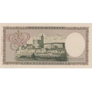 BANCA D’ITALIA 50.000 Lire 04/02/1974 Leonardo - Gig. BI 78D...