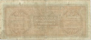 AM LIRE 500 Lire 1943 A - Gig. 13A RR Protažené, restaurování v b...