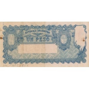 ARGENTINA 1 Peso 1897 pick#232 numbers in pencil...