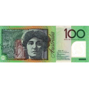 AUSTRALIA 100 Dollari 1998-2001 - Pick #55b Piccolo numero s...