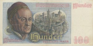 GERMANY Federal Republic 100 Mark 1948 pick#15 numbers to mat...