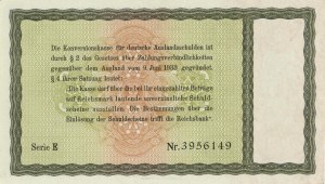 NĚMECKO 5 říšských marek 1933 pick#199 čísla tužkou...