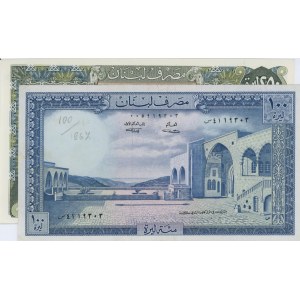 LIBAN lot de 2 billets : 250 Livres 1983 pick#67b + 100 ...