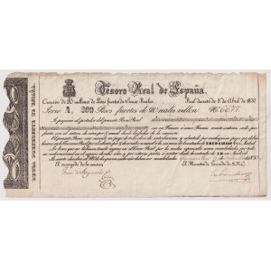 SPAGNA TESORO REALE DI SPAGNA - 200 Pesos Fuertes di 20 Real...