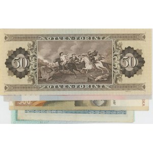 Lotto di 5 banconote mondiale: UNGHERIA - MALTA - SLOVACCHIA...