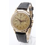 AVIA. chronograph Self-winding movement. Gold case...