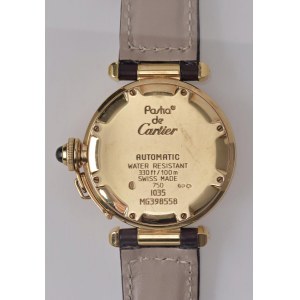 CARTIER Pashà. Referenza 1035. Seriale MG39XXXX. Movimento a...